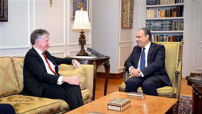 وزير الخارجية يبحث مع مستشار الأمن القومي البريطاني تبادل الرؤى بشأن الموضوعات الإقليمية 