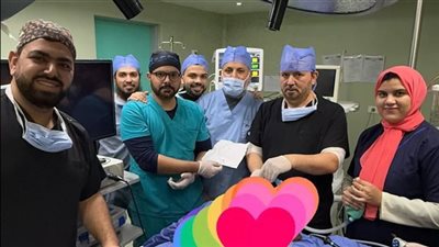 بالصور.. مستشفى بنها للأطفال ينجح باستخراج «لمبة ريموت» من القصبة الهوائية لطفل