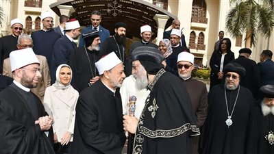  البابا تواضروس الثاني والإمام الأكبر