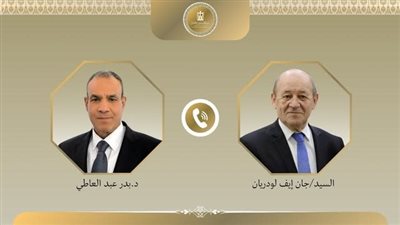 وزير الخارجية يتلقى اتصالًا هاتفيًا من المبعوث الفرنسي إلى لبنان