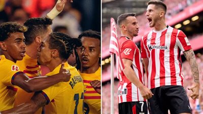 عودة يامال.. برشلونة بالقوة الضاربة أمام أتليتك بلباو في كأس السوبر الإسباني