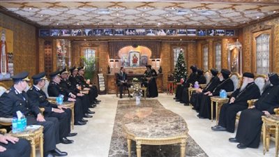وزير الداخلية يهنئ البابا تواضروس وجميع المسيحيين بمناسبة عيد الميلاد