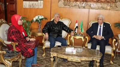 تفاصيل لقاء رئيس جامعة المنوفية مستشار رئيس مجلس الوزراء للمشروعات القومية