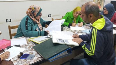 لجان المتابعة المحلية تتابع سير العمل بمراكز شباب إدارة الحوامدية