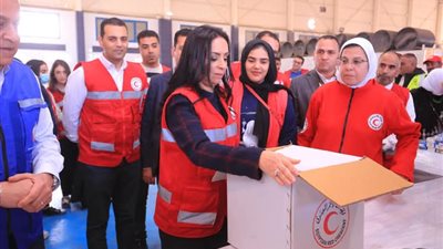 وزيرة التضامن تكشف آلية إدخال المساعدات الإنسانية لقطاع غزة 