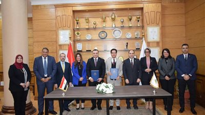 بروتوكول تعاون بين جامعة بنها وتنسيقية شباب الأحزاب والسياسيين
