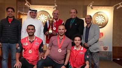 مصر تحصل على المركز الثالث في بطولة كأس العرب الثانية للدارتس والبحرين تخطف اللقب 