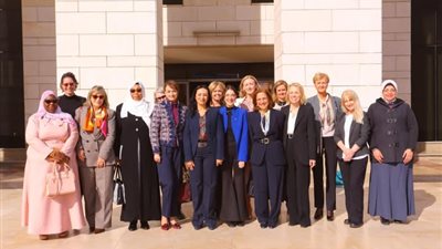 وزيرة التضامن تلتقي سفيرات دول أجنبية