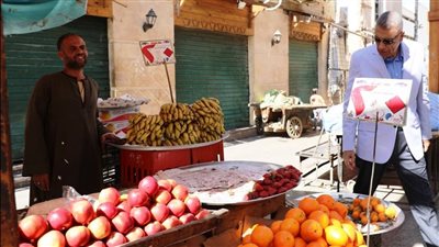 محافظ أسوان يطمئن على سلامة السلع الغذائية وبيعها بالأسعار المناسبة للمواطنين