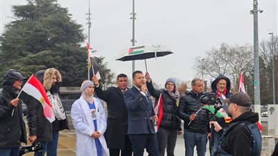 محمد ممدوح يدعو لدعم حقوق الشعب الفلسطيني ومساندة الموقف المصري الرافض للتهجير