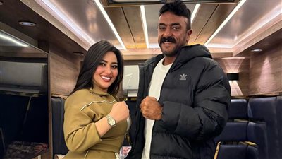 فرحة فهد البطل.. أحمد العوضي يرقص مع رحمة محسن (فيديو)