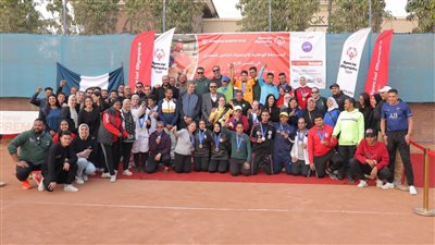 إنطلاق المسابقة الوطنية للاولمبياد الخاص المصري في التنس بمشاركة 35 لاعب ولاعبة 