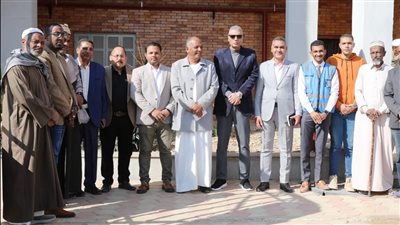 أهالى نصر النوبة يشكرون الرئيس عبد الفتاح السيسى على المشروعات التنموية والخدمية