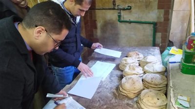 حملات تفتيشية وراء تحرير 19 محضر نقص أوزان وإنتاج خبز سيء بزفتى