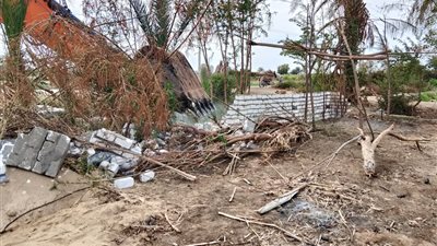 بالصور.. إزالة حالتين تعد على أراضي بمركز أرمنت غرب الأقصر