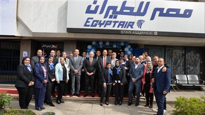 بحضور رئيس القابضة لمصر للطيران الكرنك للسياحة تحتفل مع عملائها بمرور 70عامًا على تأسيسها