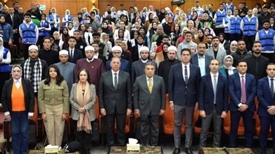 محافظ الدقهلية يشهد الندوة التثقيفية عن مخاطر الهجرة غير الشرعية 