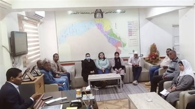 بالصور.. بحث مستجدات الاستعداد لمناورة صقر 146 لمواجهة الأزمات والكوارث بالأقصر