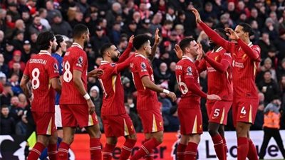  التشكيل الرسمي لليفربول لمواجهة إيفرتون في الدوري الإنجليزي 