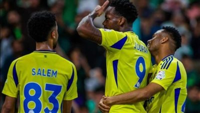 دورى روشن. 10 أهداف فى فوز النصر على الأهلي والقادسية يهزم الشباب 