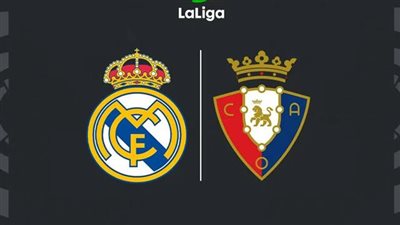الدوري الإسباني.. الموعد والقناة الناقلة والمعلق لمباراة ريال مدريد وأوساسونا