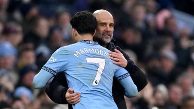 جوارديولا يشيد بمرموش بعد تألقه أمام نيوكاسل: يا له من لاعب!