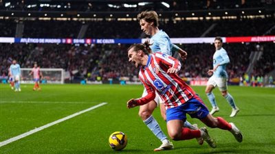 أتلتيكو مدريد يهدر فرصة الصدارة بتعادل مخيب أمام سيلتا فيجو