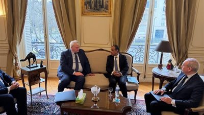 وزير الخارجية والهجرة يشيد بعلاقات التعاون بين مصر وأوكرانيا