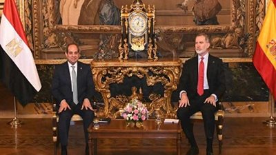 مصر وإسبانيا في بيان مشترك: ملتزمون بدعم استقرار منطقة المتوسط ورفض تهجير الفلسطينيين من أرضهم