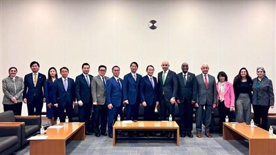 أعضاء البرلمان الياباني: مصر دولة محورية في الشرق الأوسط ونعتز بالعلاقات المتينة بين البلدين