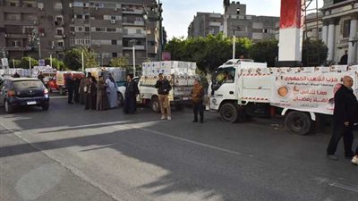 توزيع 21 ألف كرتونة مواد غذائية على الأسر الأكثر احتياجا في أسيوط