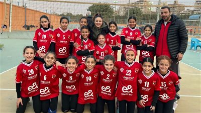 الأهلي يفوز على الشمس في دوري براعم كرة الطائرة