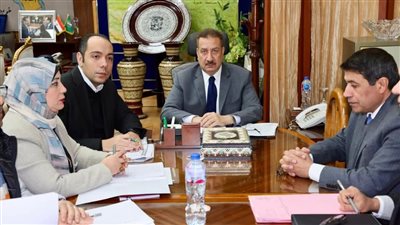 اجتماع هام لمحافظ المنوفية لمناقشة 5 ملفات هامة