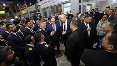 بالصور.. أحدث أعمال التطوير بمطار القاهرة الدولي