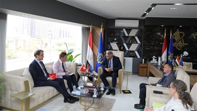 لقاء مهم بين محافظ أسوان وسفير سويسرا 