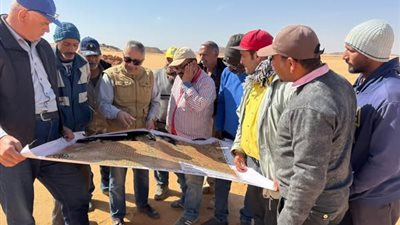 بحوث الصحراء يواصل جهوده في حصر وتصنيف الأراضي الصحراوية بتوشكى