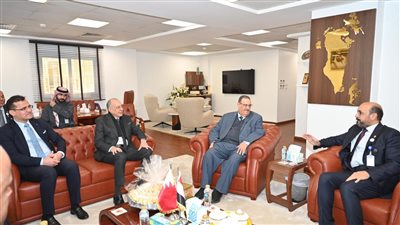 الذوادي في زيارة للملحقية العسكرية لمملكة البحرين بالقاهرة