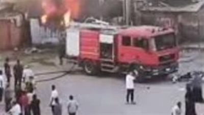 نشوب حريق داخل منزل فى إدفو 