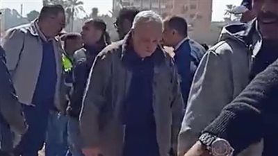 رئيس الشركة القابضة للمياه يصل الأقصر لمتابعة أزمة كسر خط الصرف بالحبيل