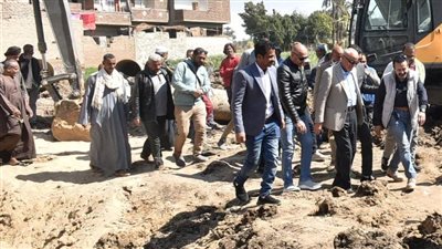 صرف تعويضات لأصحاب الزراعات والمنازل المتضررة من أعمال الحفر بالأقصر