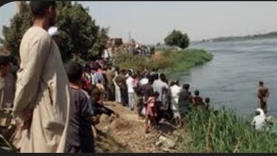 انتشال جثة شاب تعرض للغرق في نهر النيل بالبدرشين 