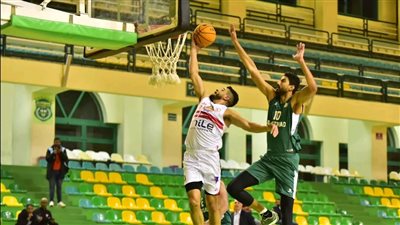 سلة الزمالك تهزم الاتحاد السكندري فى الوقت الإضافي 