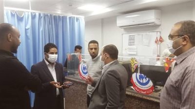 بالصور.. وكيل الصحة يتفقد سير العملية الطبية بمستشفى حميات الأقصر