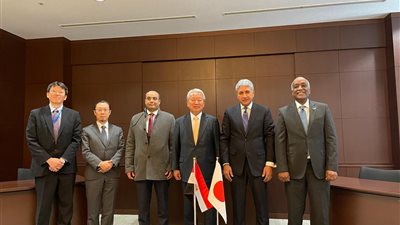 شريف فتحي يلتقي رئيس هيئة التعاون الدولي اليابانية (JICA) 