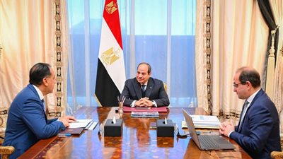 «السيسي» يجتمع برئيس الوزراء ووزير المالية لتحديد مستهدفات موازنة العام المالي المقبل