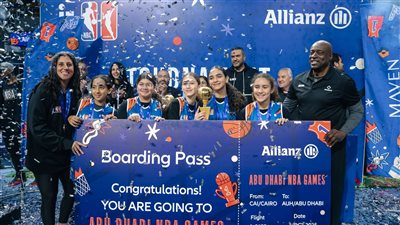 بطل الدوري الأمريكي يحضر نهائيات دوري Jr. NBA في مصر 