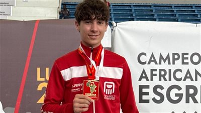 يونس الابراشي يتألق في بطولة كاس افريقيا لسلاح الشيش في انجولا