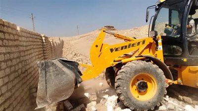 محافظ أسوان: إزالة 33 حالة تعد على أراضى الدولة