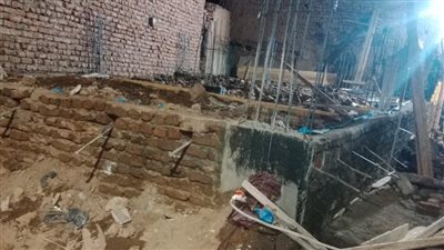 إحباط محاولة صب قواعد خرسانية مخالفة بمركز أرمنت غرب الأقصر (صور)