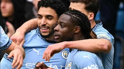 مرموش يسجل فى تعادل مانشستر سيتي مع برايتون 